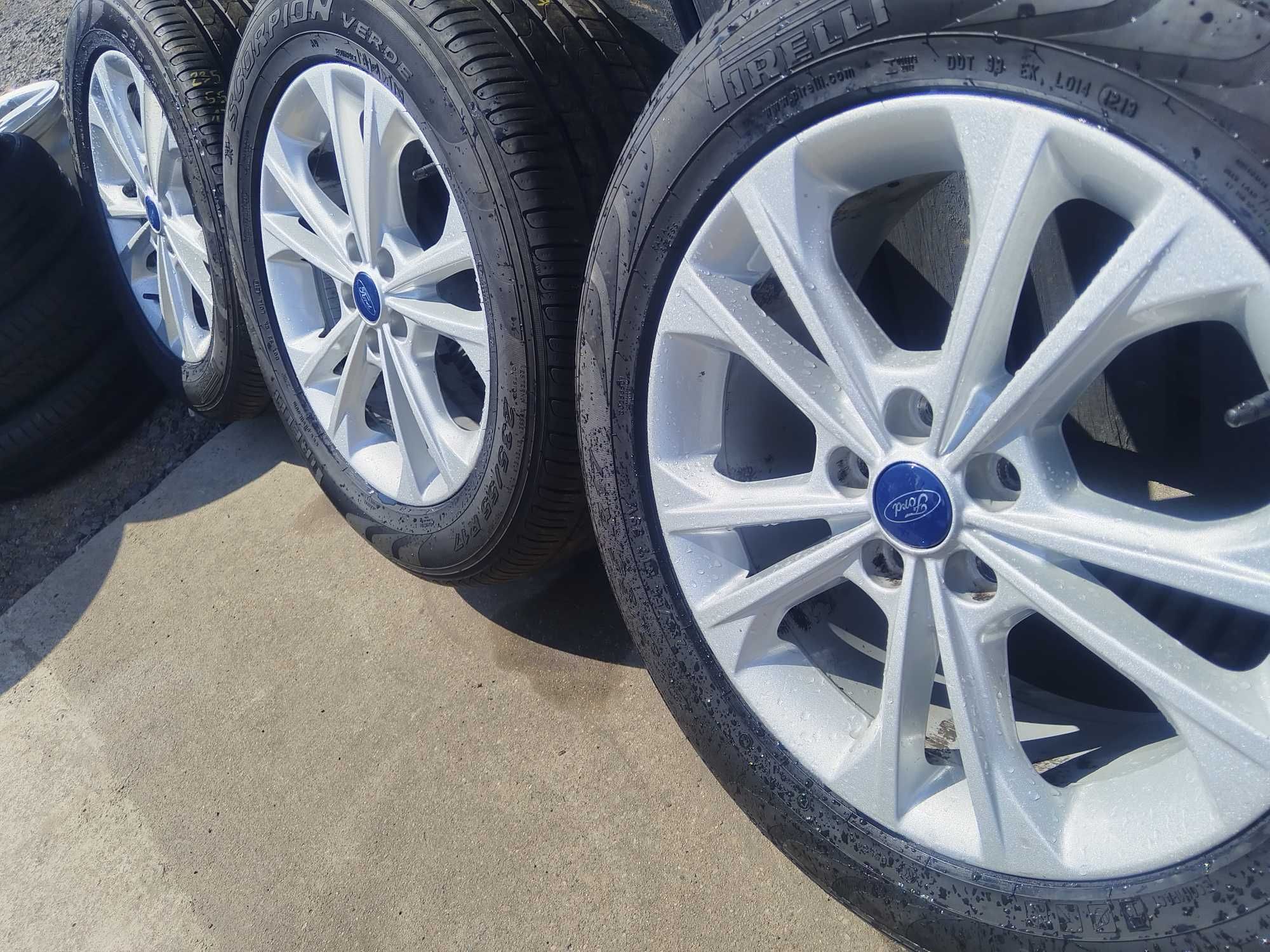 KOŁA LETNIE,ALUFELGI 17'' 5x108 ORYGINAŁ FORD Kuga,S-Max+235/55.J.Nowe