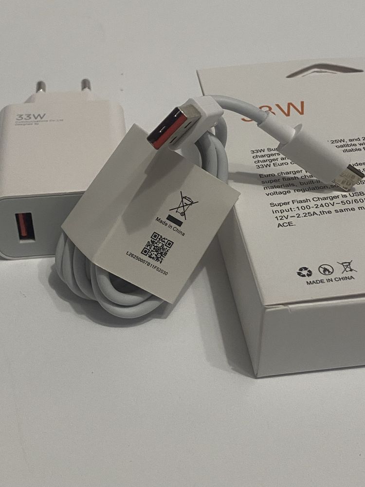 Зарядное Устройство 33W Xiaomi / Poco / Redmi / TURBO Charge