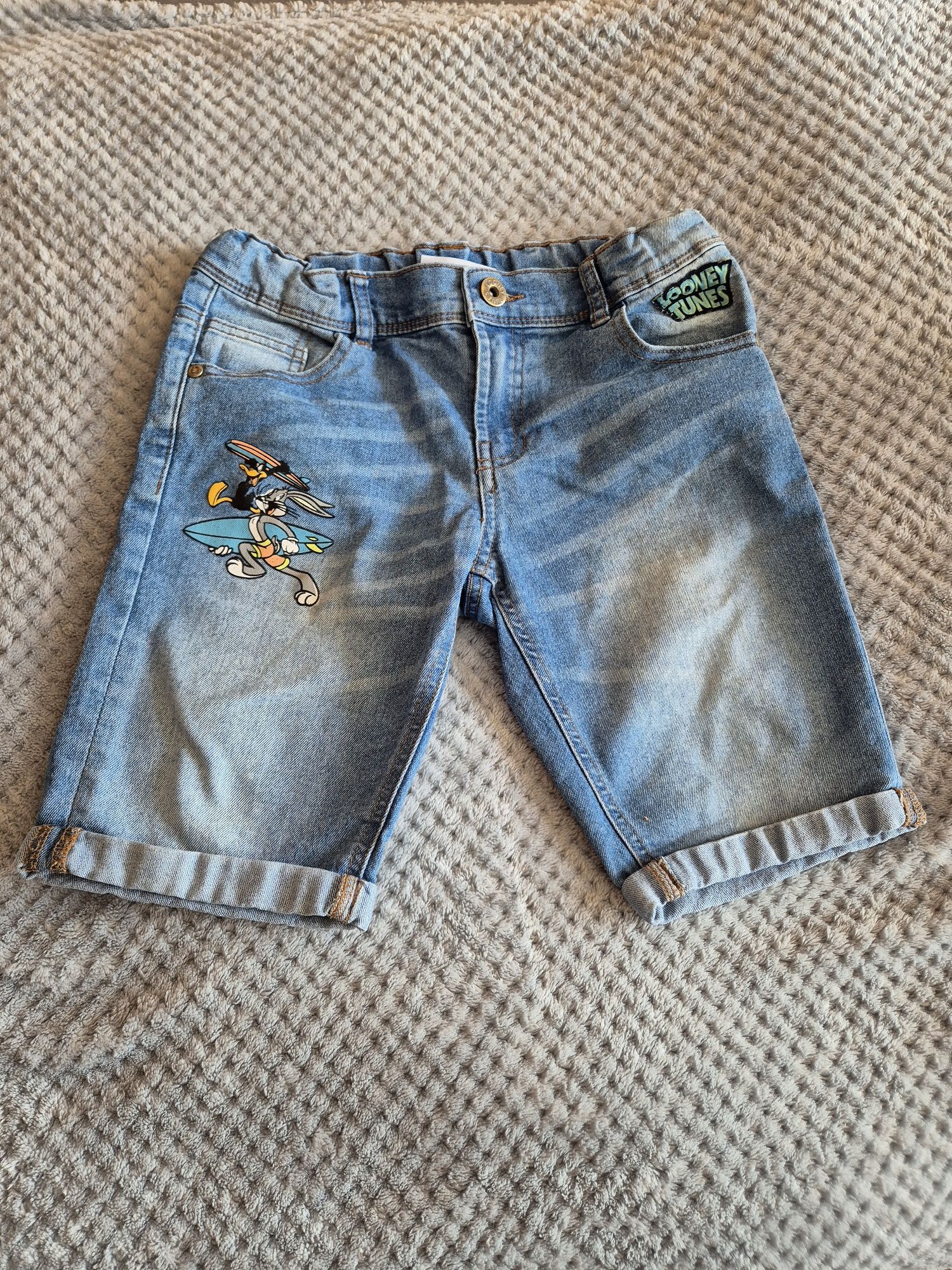 Spodenki jeans roz.134
