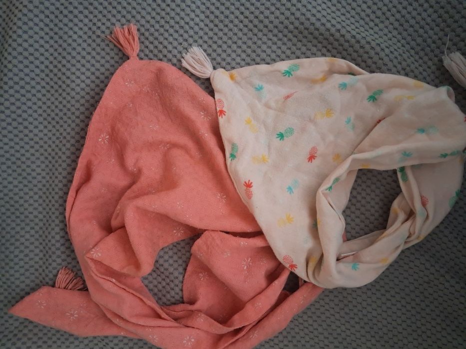 Stylowe Chusty Zara z chwostami 3-6 lat