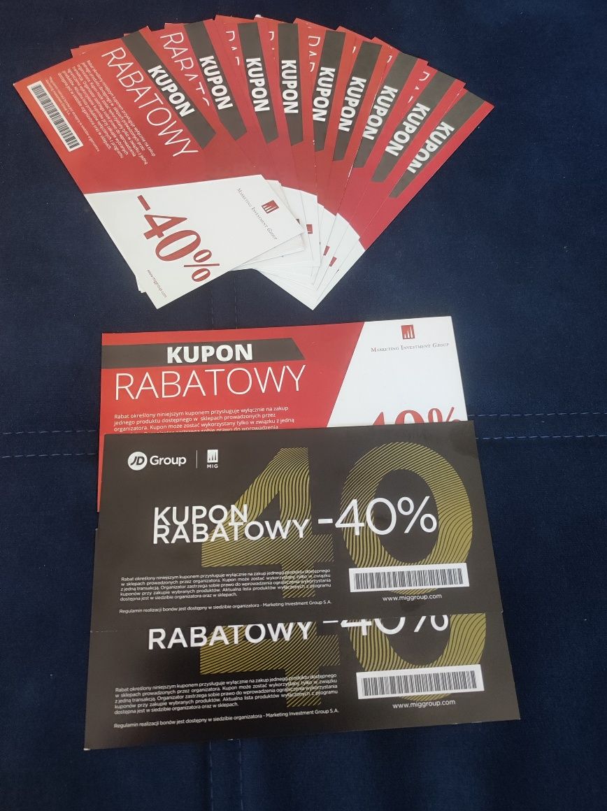 Voucher kupon  16 Sztuk sklepy JD Sizeer