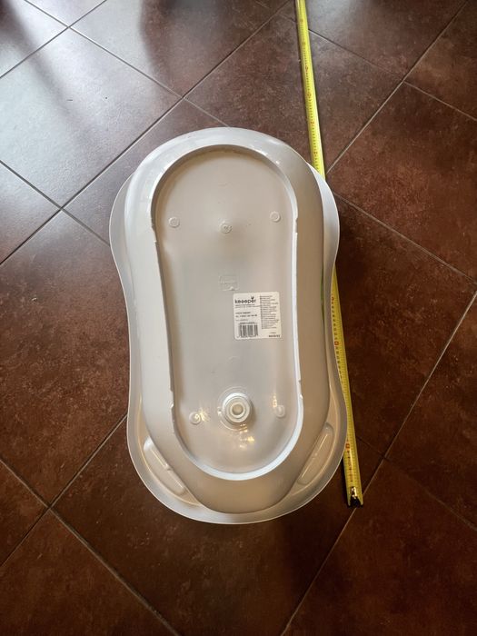 Wanienka plastikowa biała do kąpania dziecka