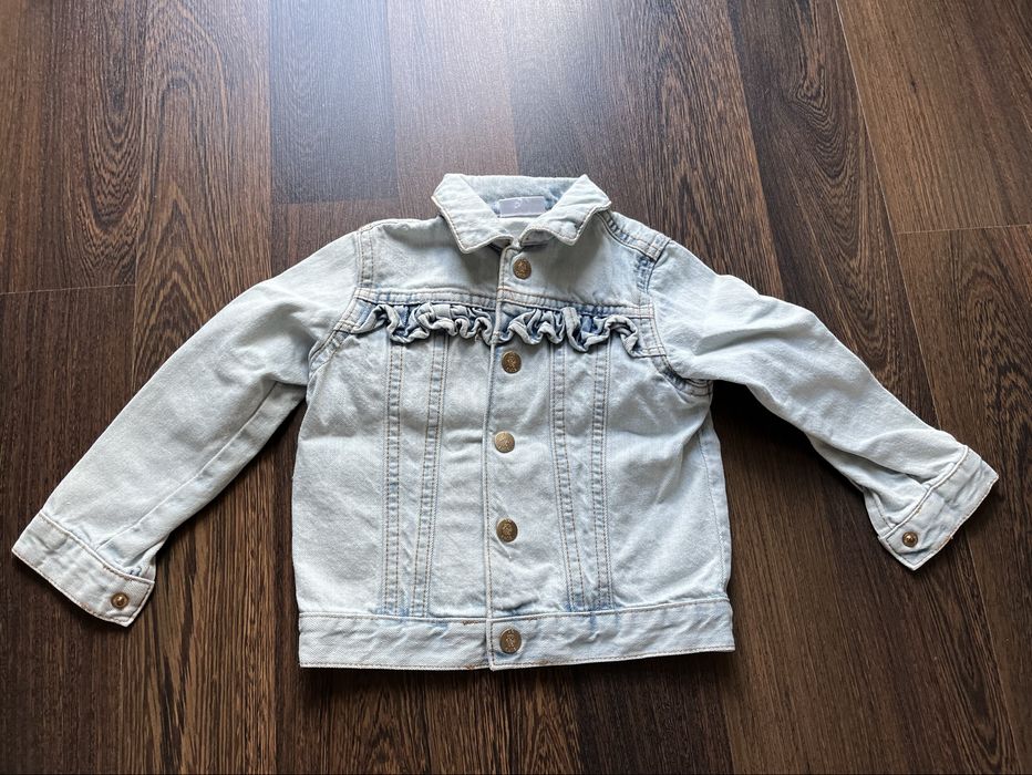Dżinsowa kurtka dla dziewczynki r. 86