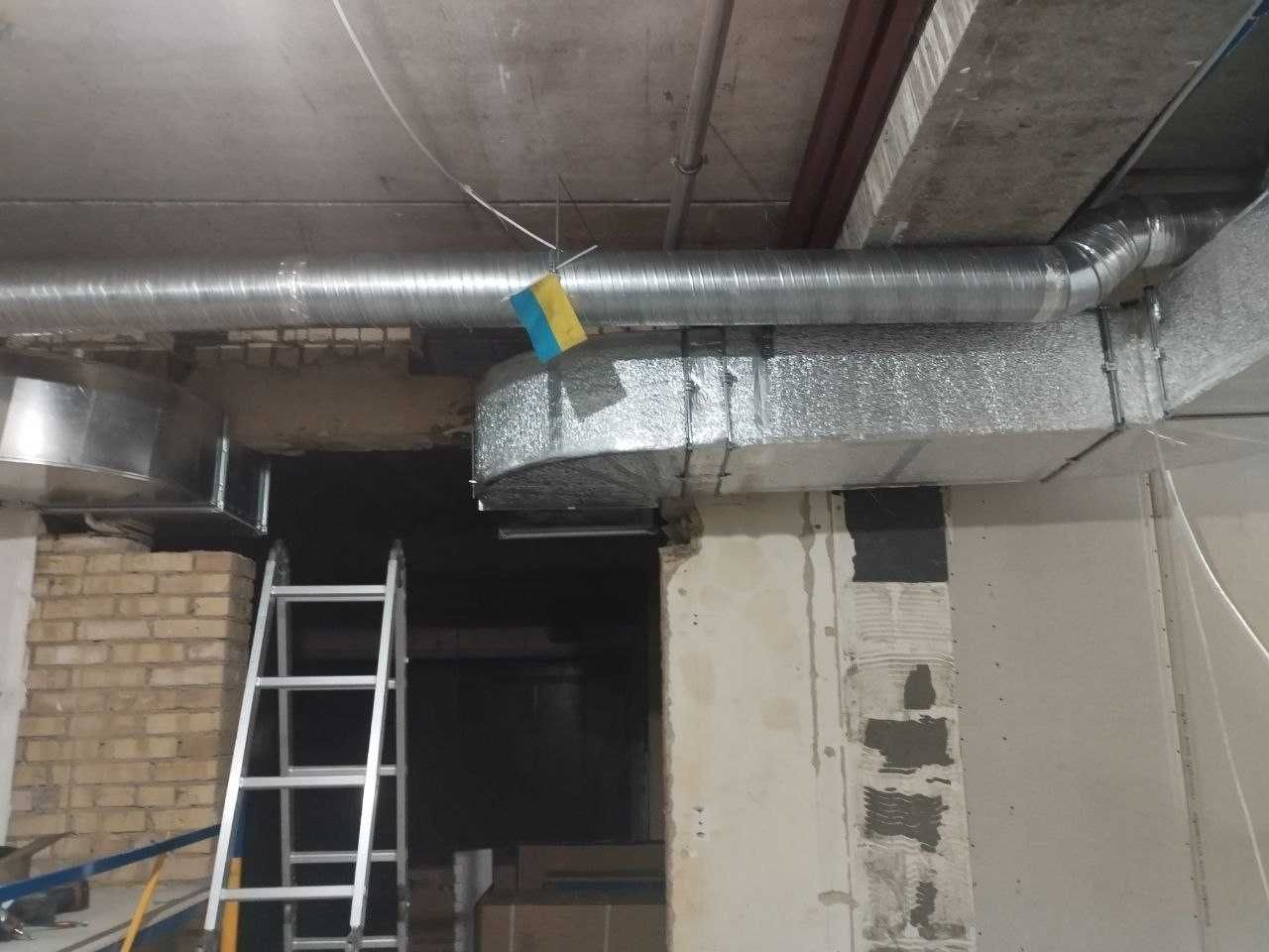 Монтаж вентиляційних систем, Кондиціонери, Рекуператори, Витяжки