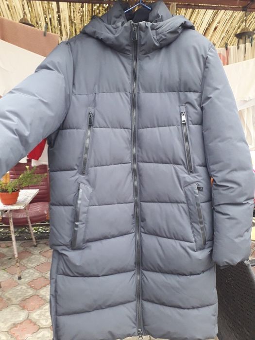 Зимова довга куртка на пiдлiтка