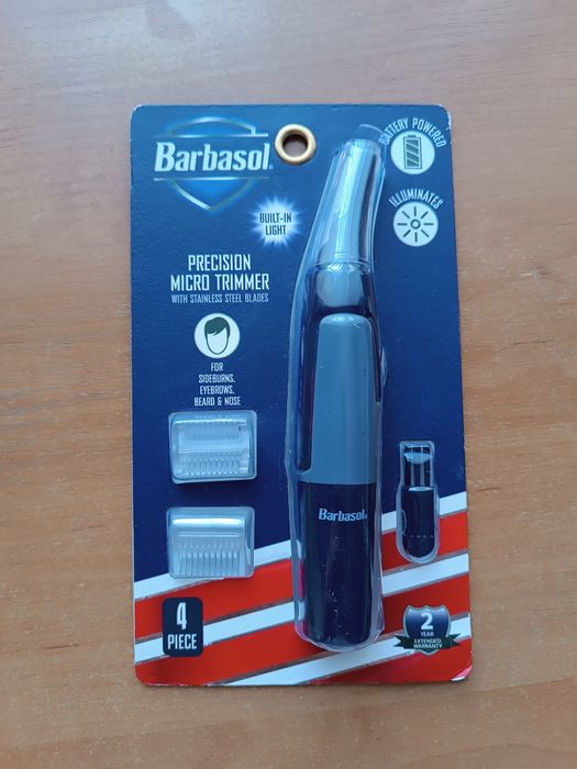 Тример для носу, брів, бакенбардіа та вусів з підсвіткою