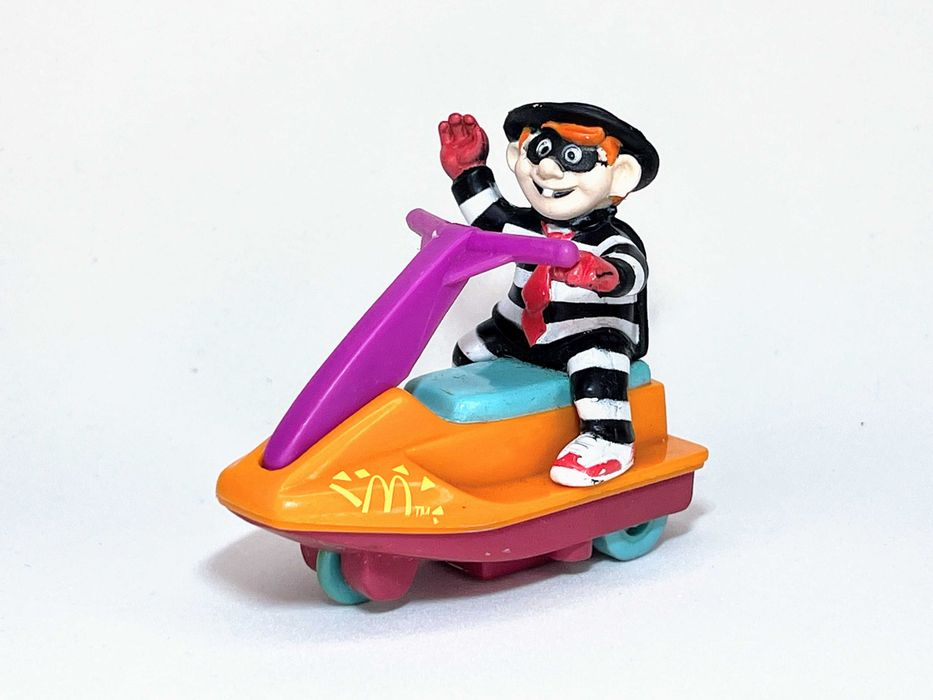 The Hamburglar Scooter (1992) Brinquedo Vintage McDonald's