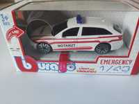 Bburago Burago 1:43 Audi A6 avant Notarzt light sound