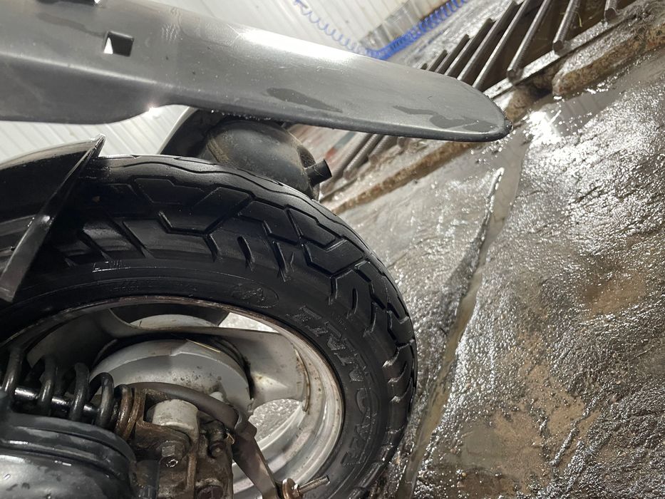 Yamaha jog sa36 на полином ходу