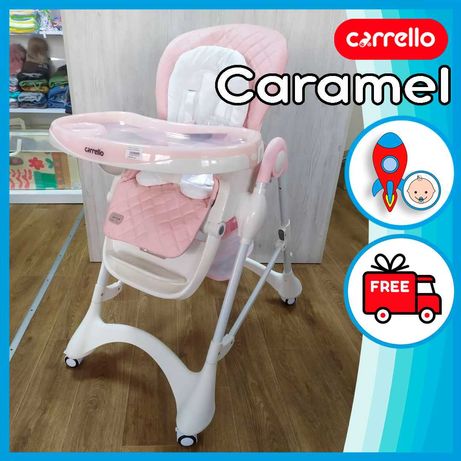 Дитячий стільчик для годування Carrello Caramel