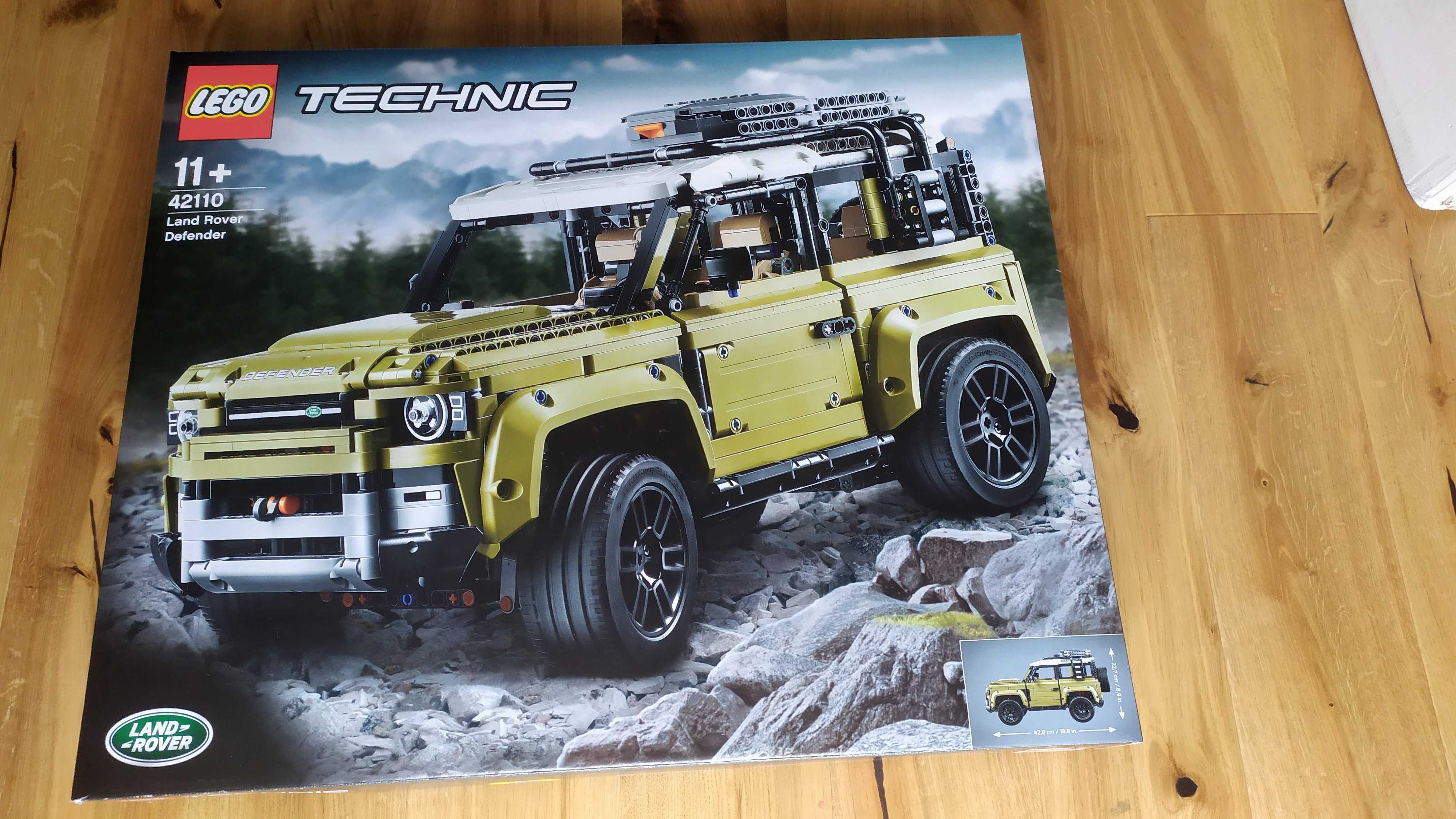 LEGO Technic Land Rover Defender 42110 - Nowy, plomby producenta