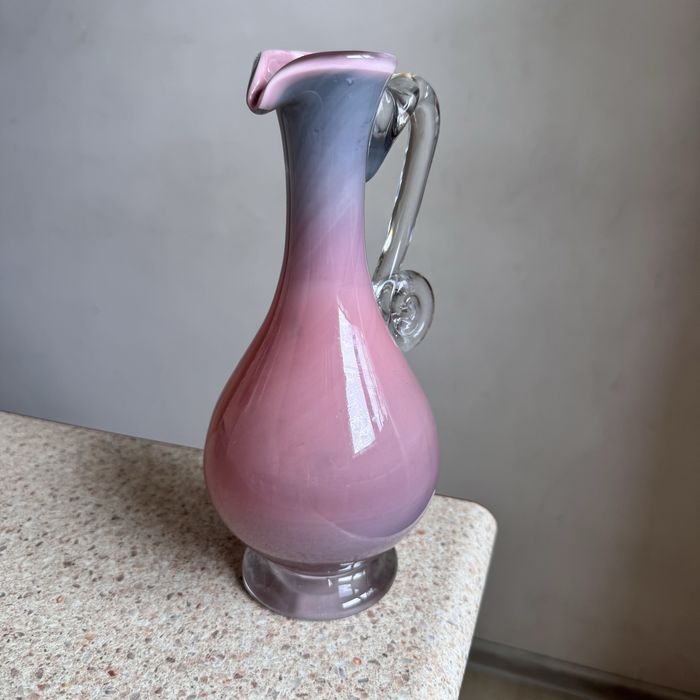 Wazon tarnowiec dzbanek stary szkło prl