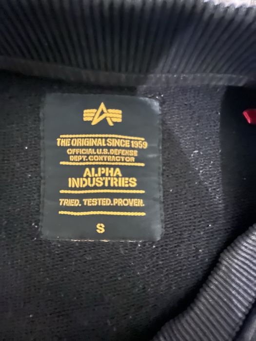 Свитшот alpha industries