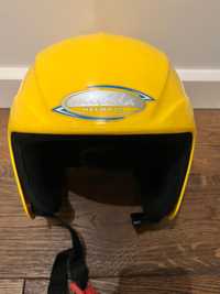 kask narciarski dla dziecka żółty mi vida helmets