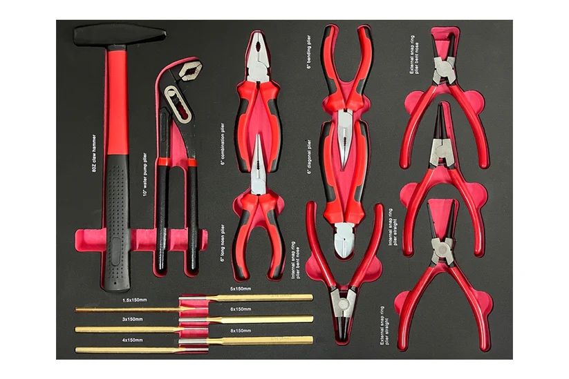 Wózek narzędziowy Wöhrstahl XXL 419 elementów