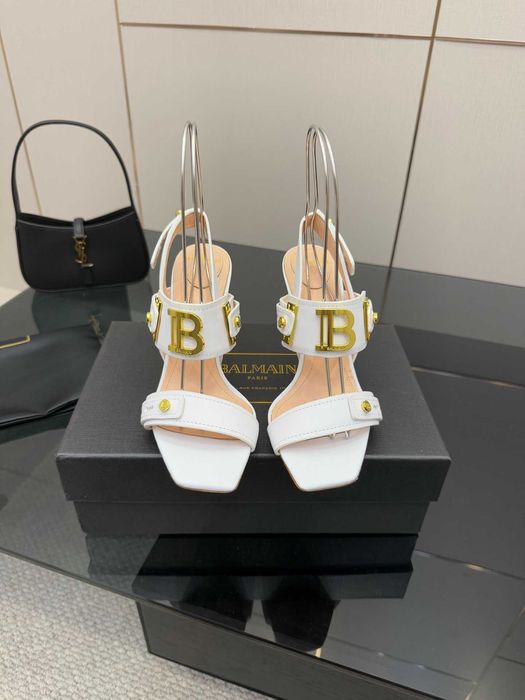 Sandały Balmain, damskie obcasy