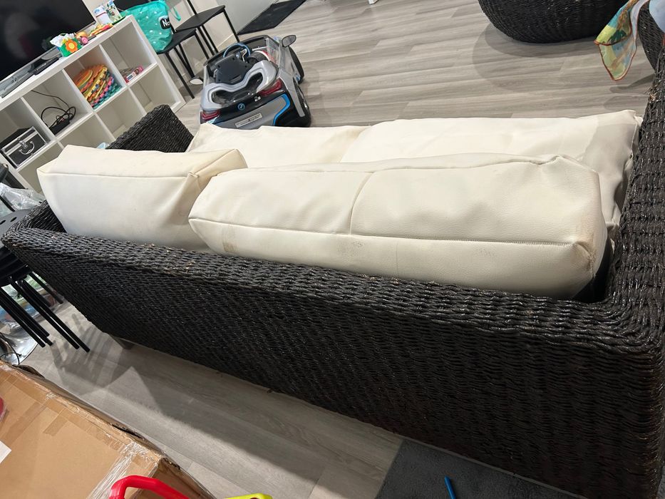 Conjunto de sofás de interior/exterior