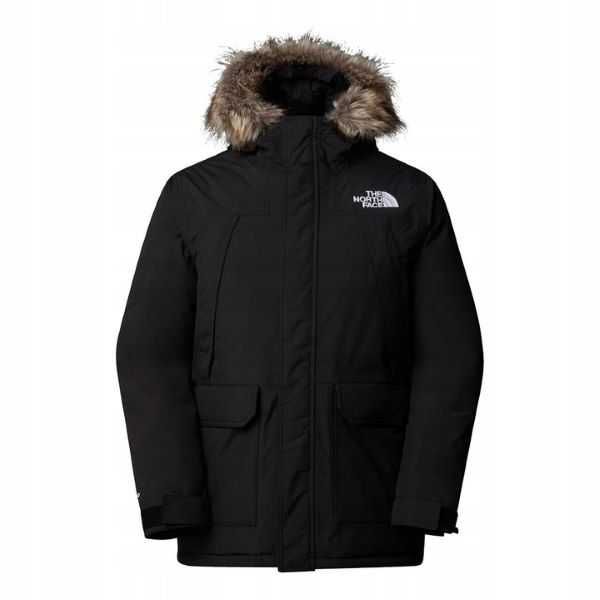 Kurtka THE NORTH FACE MCMURDO parka męska zimowa puchowa r. XL czarna