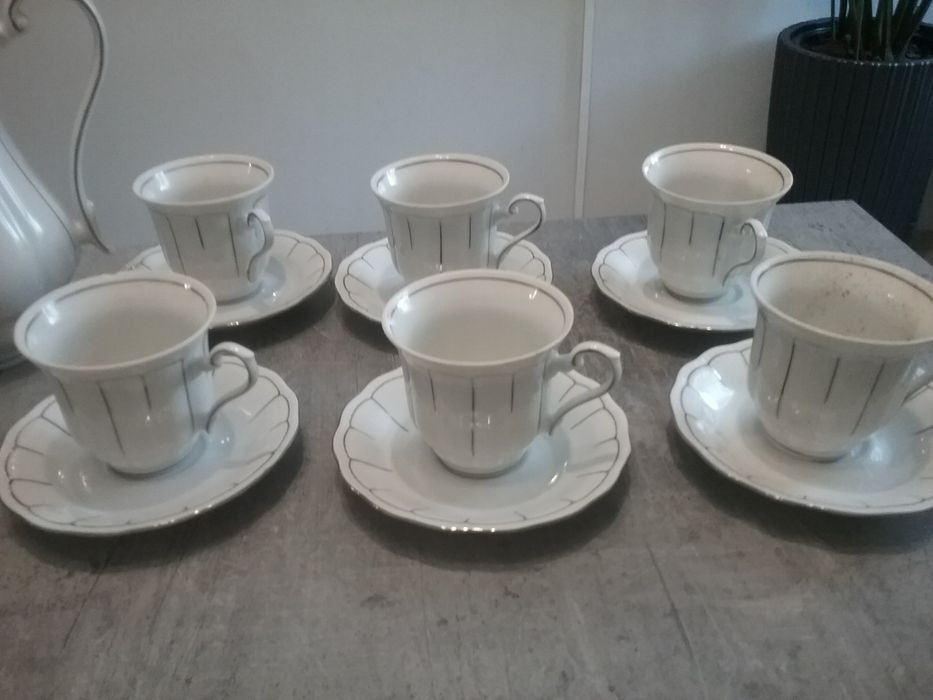 Serwis kawowy porcelana Wałbrzych