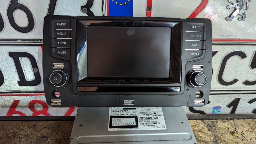 Штатна магнітола volkswagen golf 7