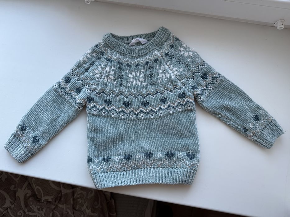 Красивий різдвяний светр Primark 98 розмір (2-3 роки)