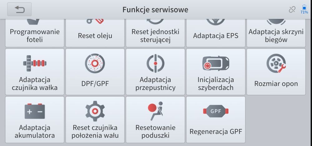 Xtool A30D + 19 funkcji specjalnych Bezpłatna aktualizacja j.POLSKI
