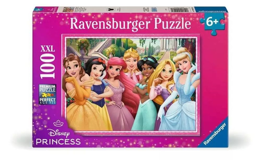 Puzzle XXL 100 Disney Princess. Ravensburger. Nowy Produkt