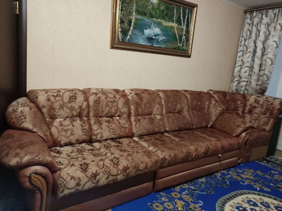 Диван угловой с креслом