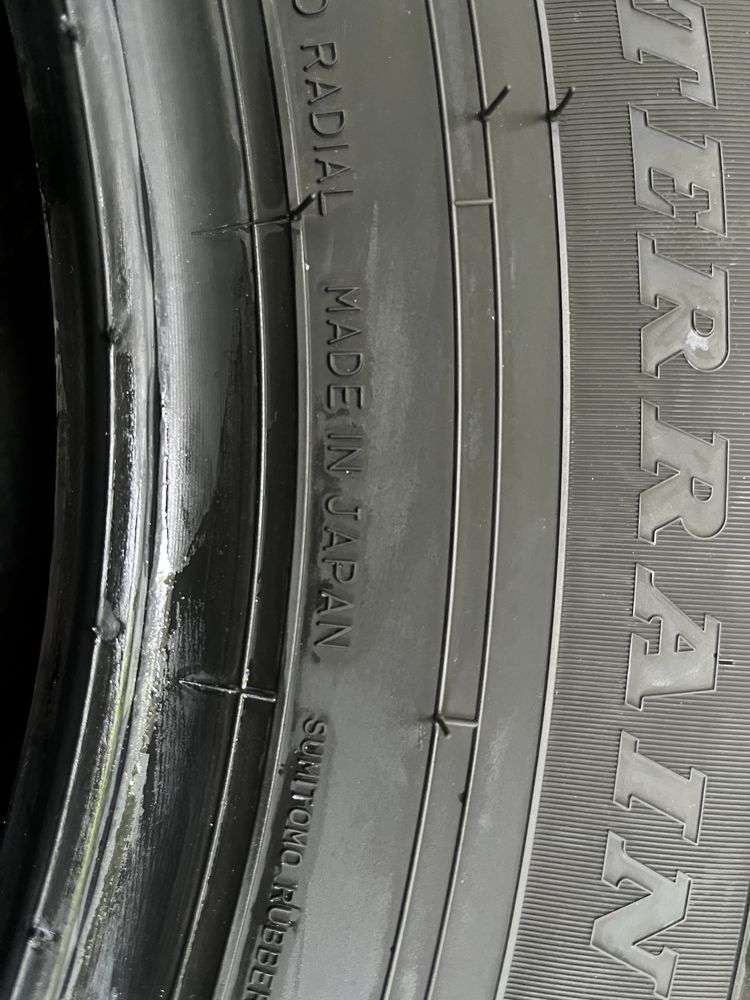 Новий комплект шин A/T 245/75 R17 Dunlop