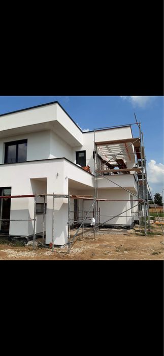 ELEWACJE DOCIEPLENIE na gotowo od190zl/m2-tynk silikonowy styr. grafit