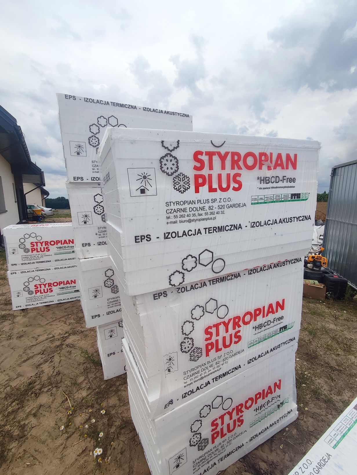 Styropian podłogowy EPS 100 (2,3cm)