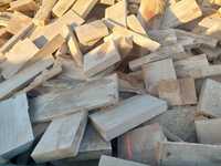 Drewno dąb grube klapki