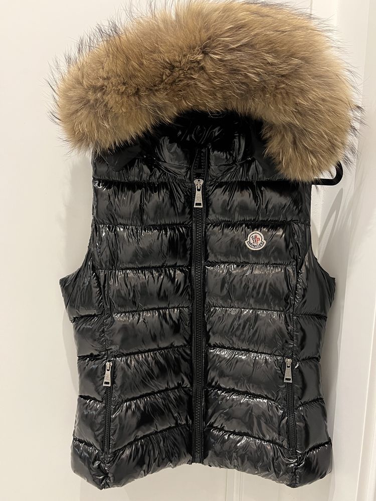 Moncler bezrękawnik damski taliowany r.5