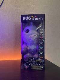 Ночник-проектор Hug to Light мягкая плюшевая игрушка с LED подсветкой