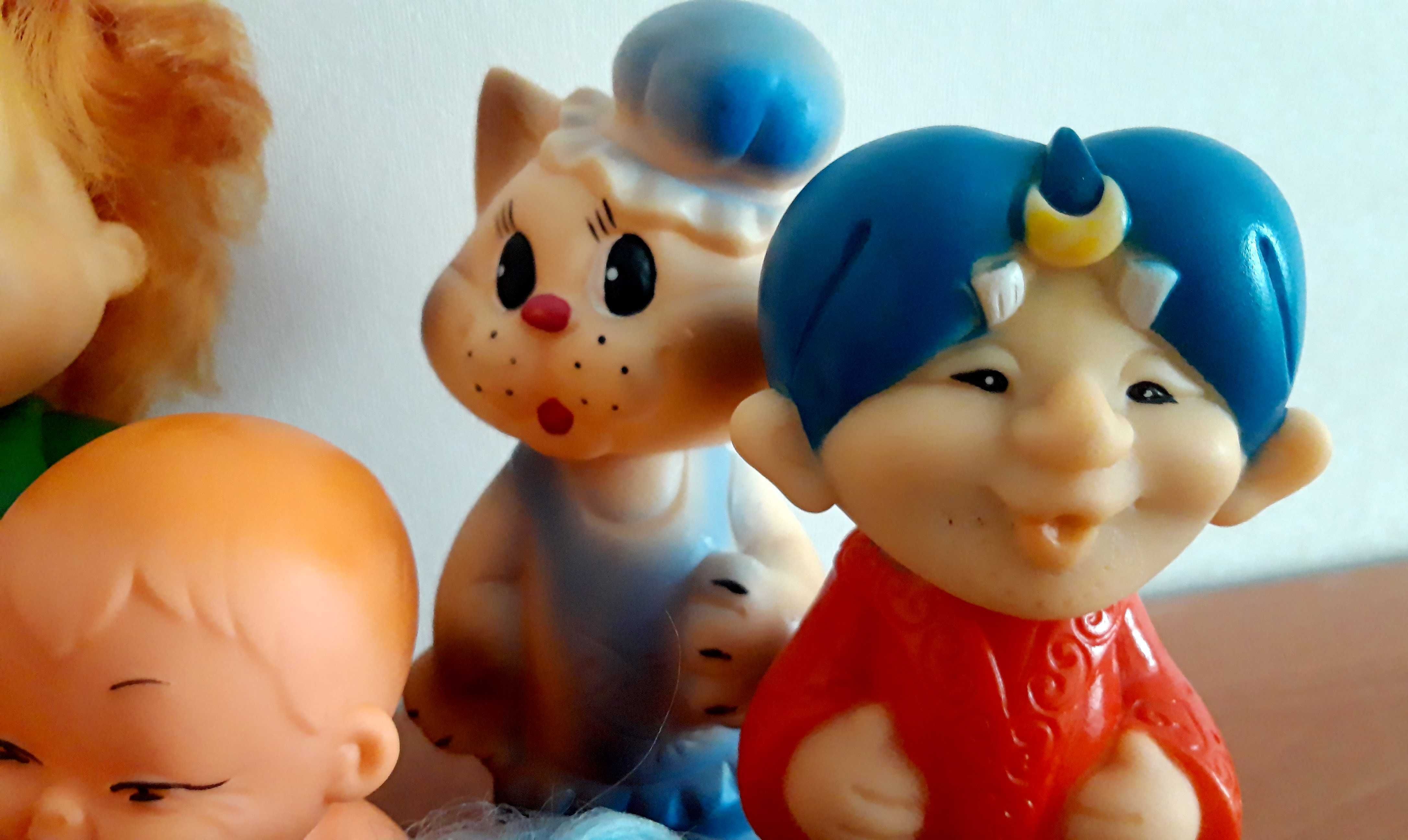 Колекція іграшок дитячих гумових