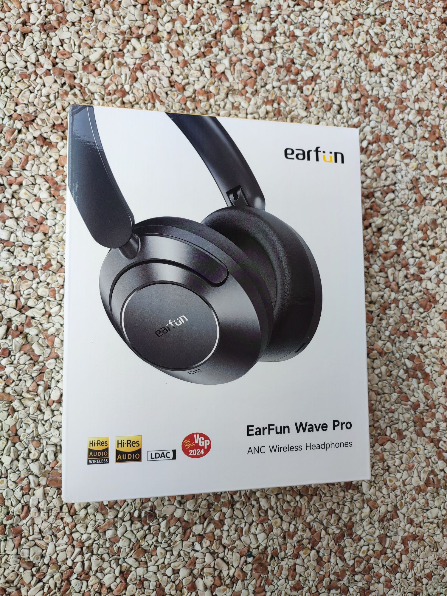 EarFun Wave Pro. Bezprzewodowe słuchawki Bluetooth, ANC. LDAC, AAC.