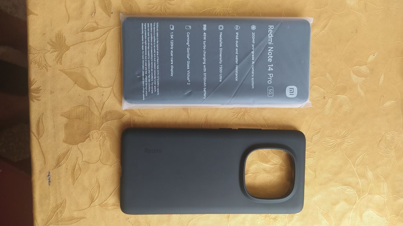 Смартфон Xiaomi Redmi Note 14 Pro 5G 8/256 Midnight Black