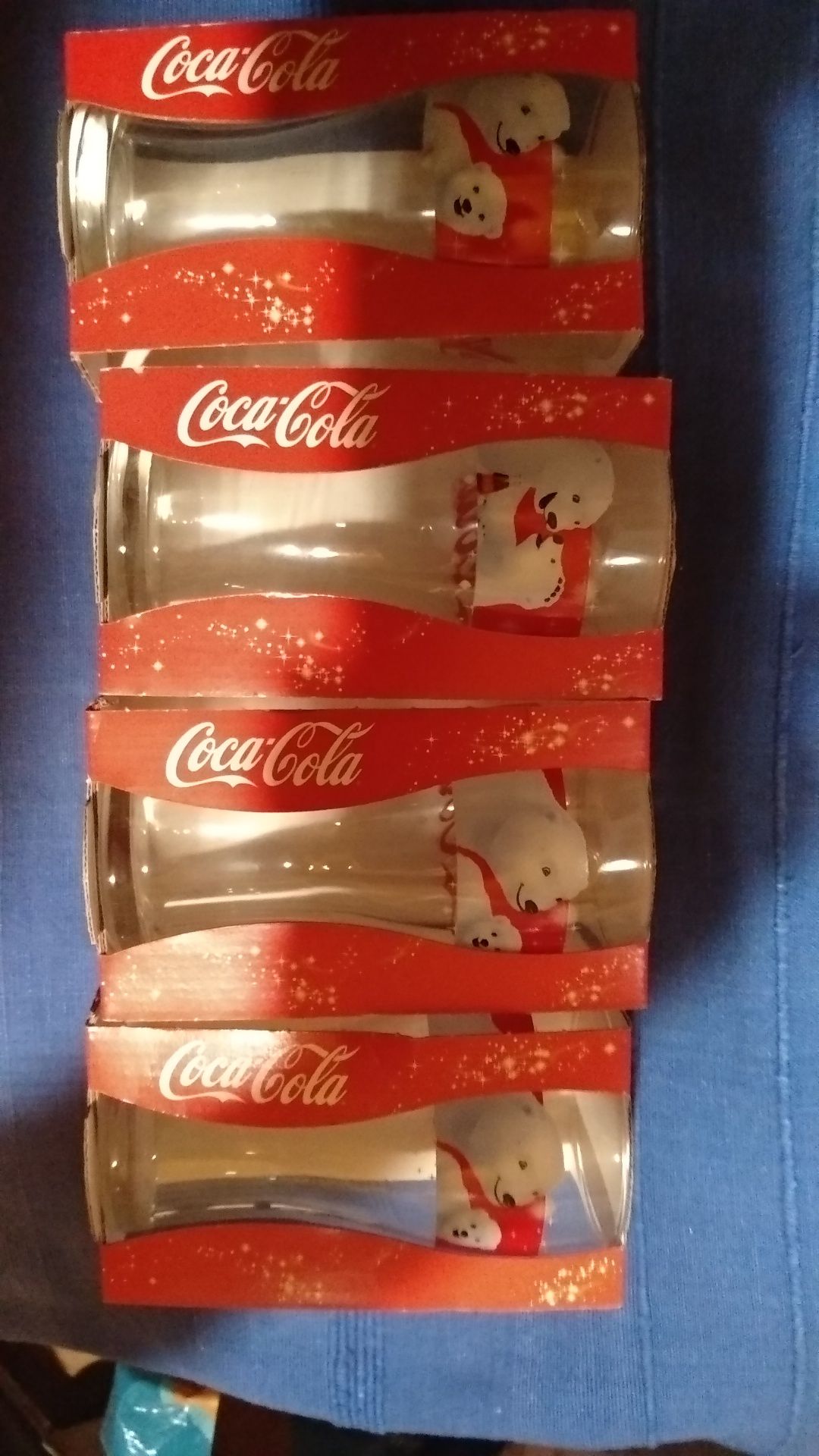 Бокалы Кока кола Coca cola новогодние новорічні
