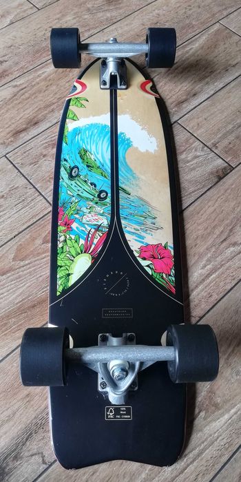 Deskorolka longboard OXELO FISH 500