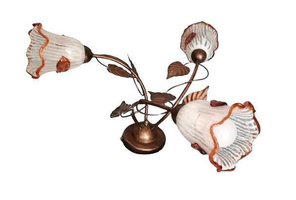 Żyrandol w kształcie kwiatu