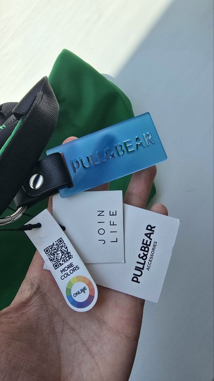 Сумка Pull & Bear зелена