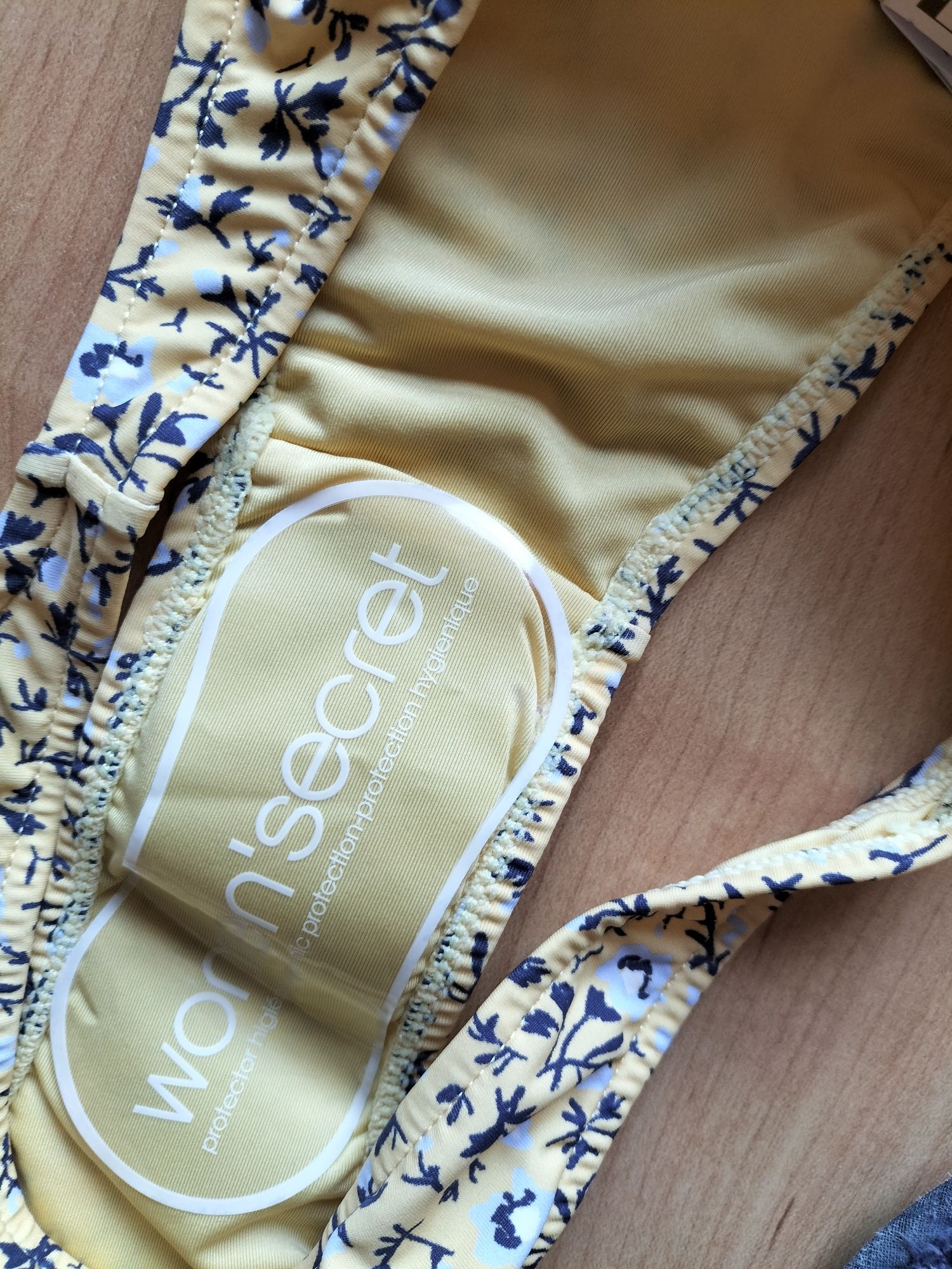 Cuecas de biquíni Amarelo Women's Secret