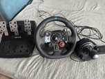 Kierownica Logitech Driving Force + shifter (skrzynia bG24 PS4 PS5  Pc