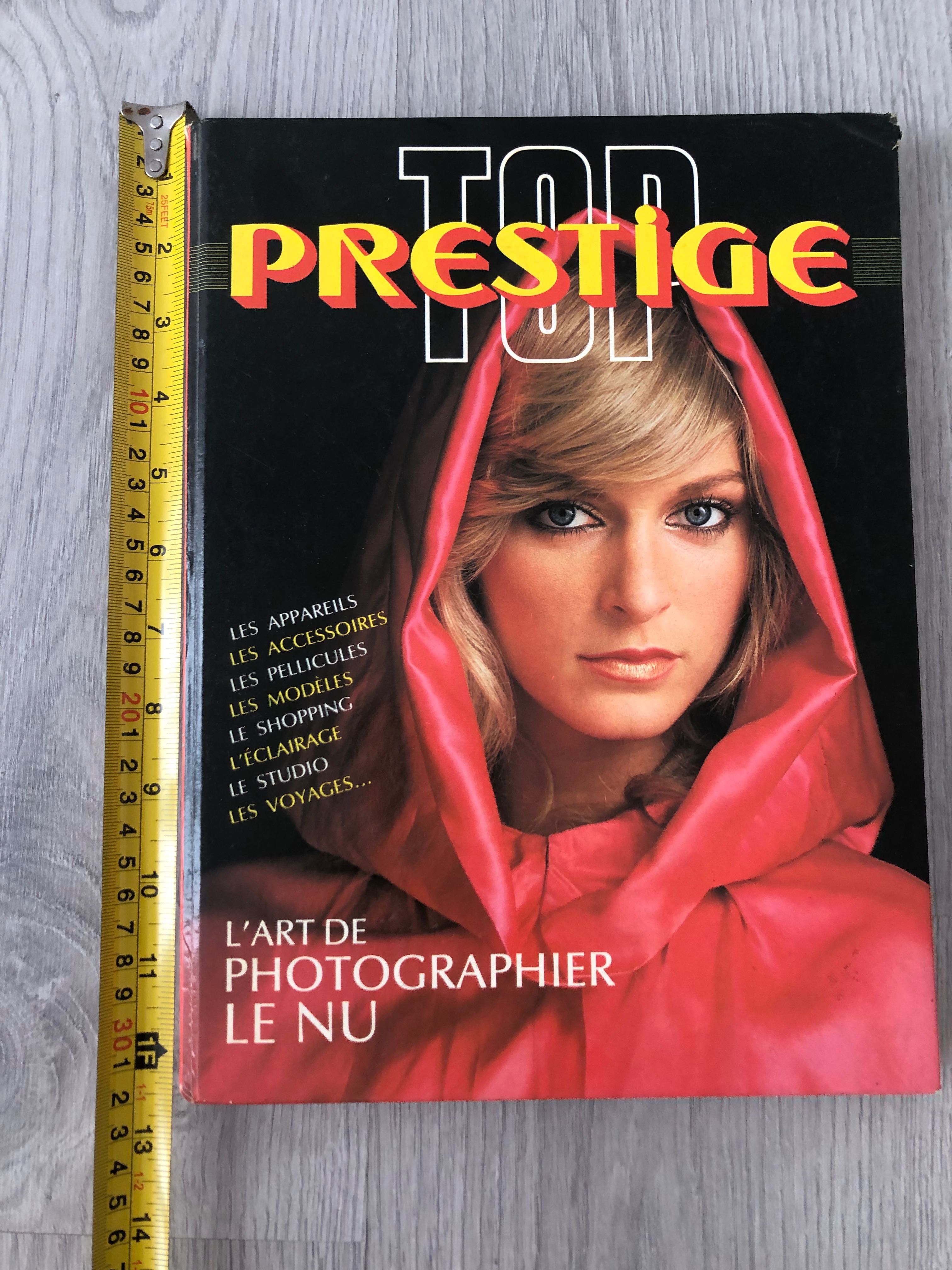 Livro de fotografia técnica glamour nu artístico. Francês ano 1982