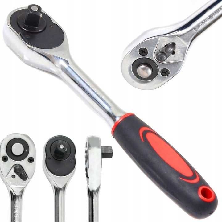 Grzechotka 1/2 " klucz trzeszczotka, pokrętło, klucz nasadowy