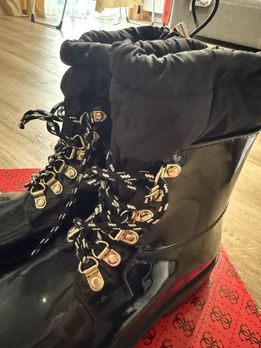 Ботинки guess чорні