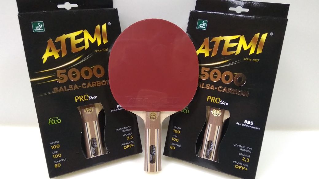 Ракетка для настільного тенісу Атемі 5000-100