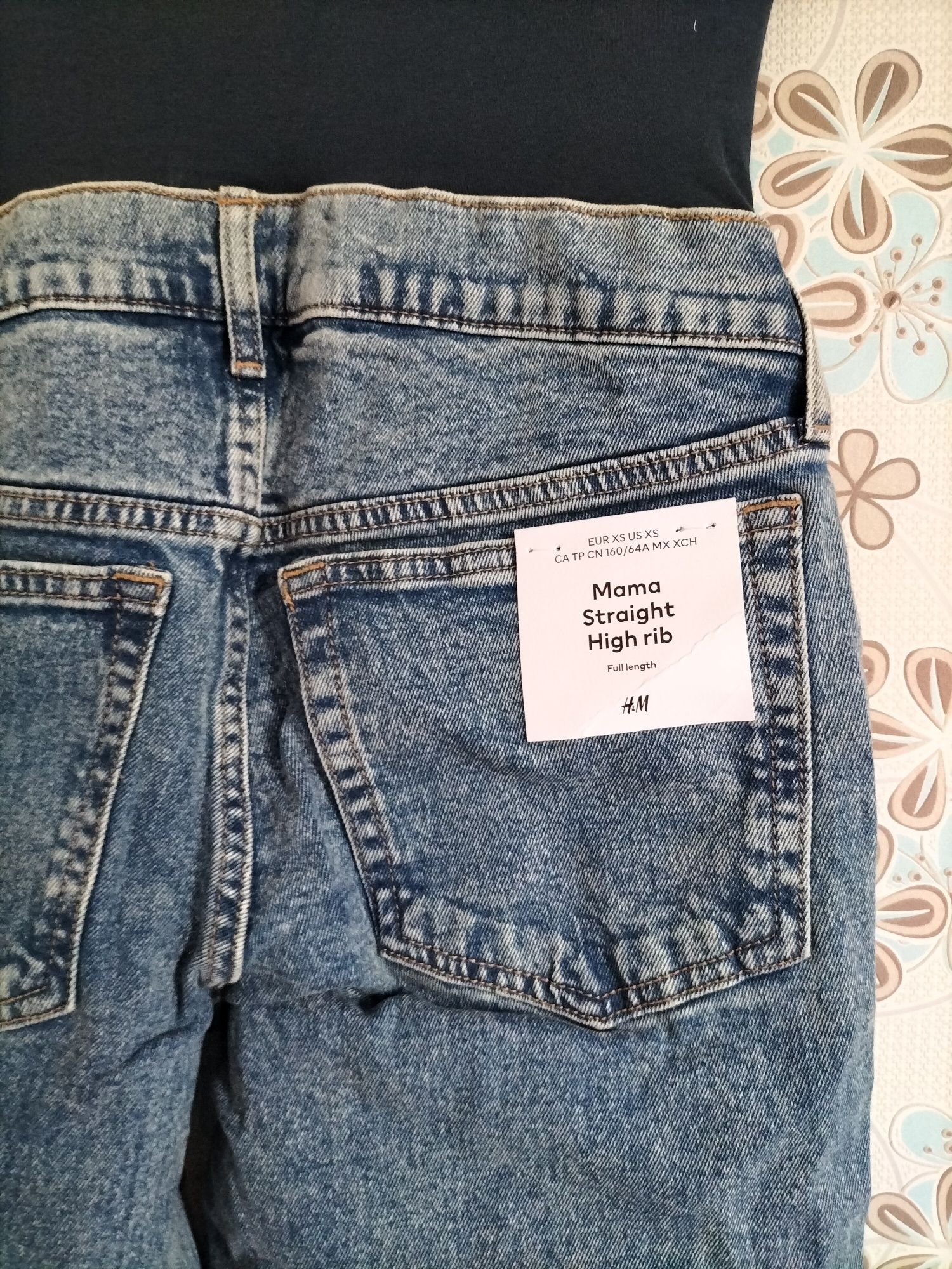 Нові! Джинси H&M для вагітних розмір XS
