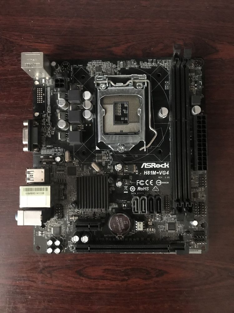 Материнська плата Asrock H81M-VG4
