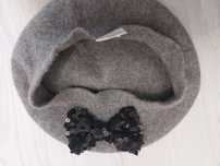 Beret czapka wełna  matalan święta 52cm